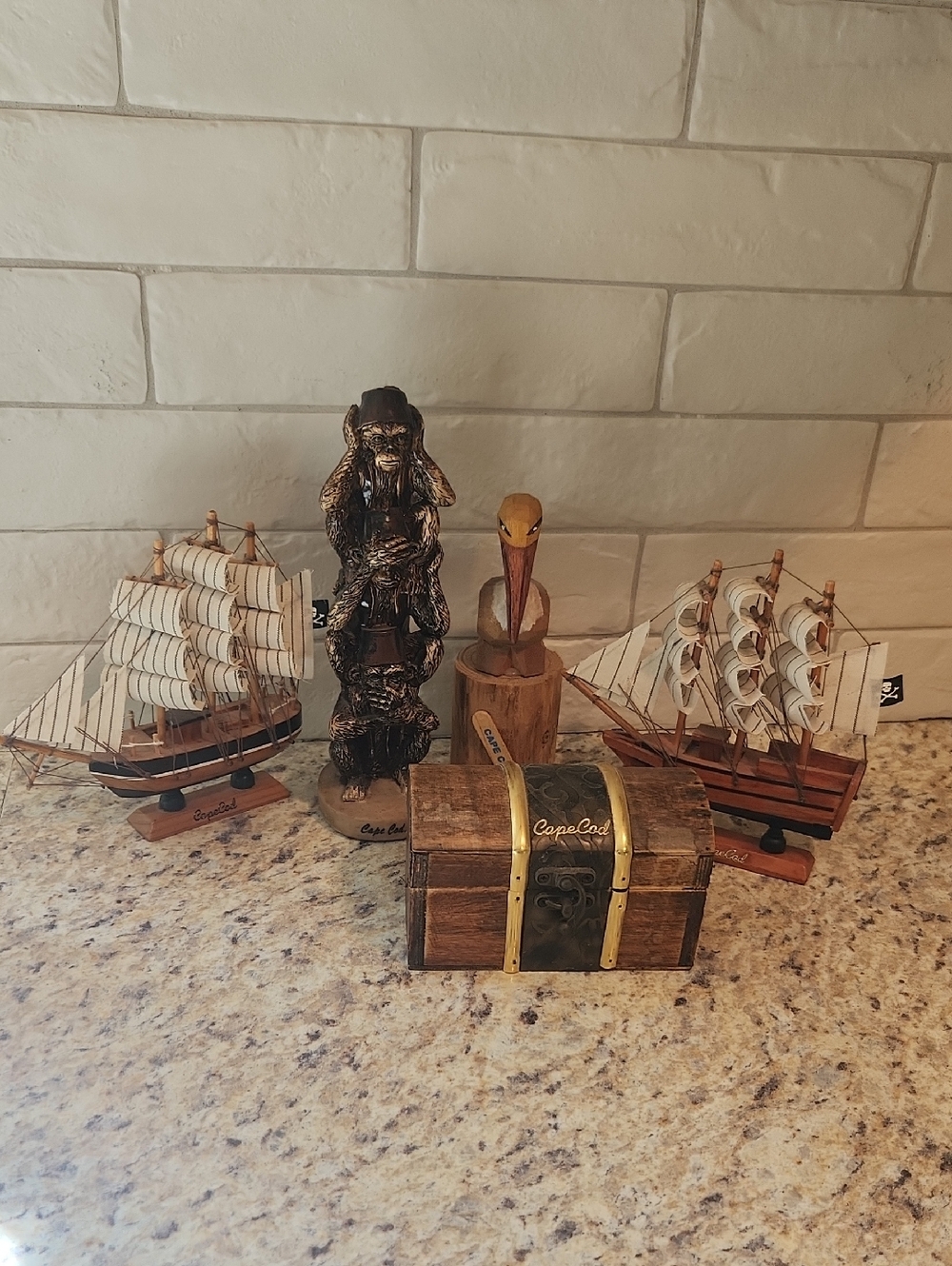 Cape Cod Massachuetts Souvenir Lot Set Of 5